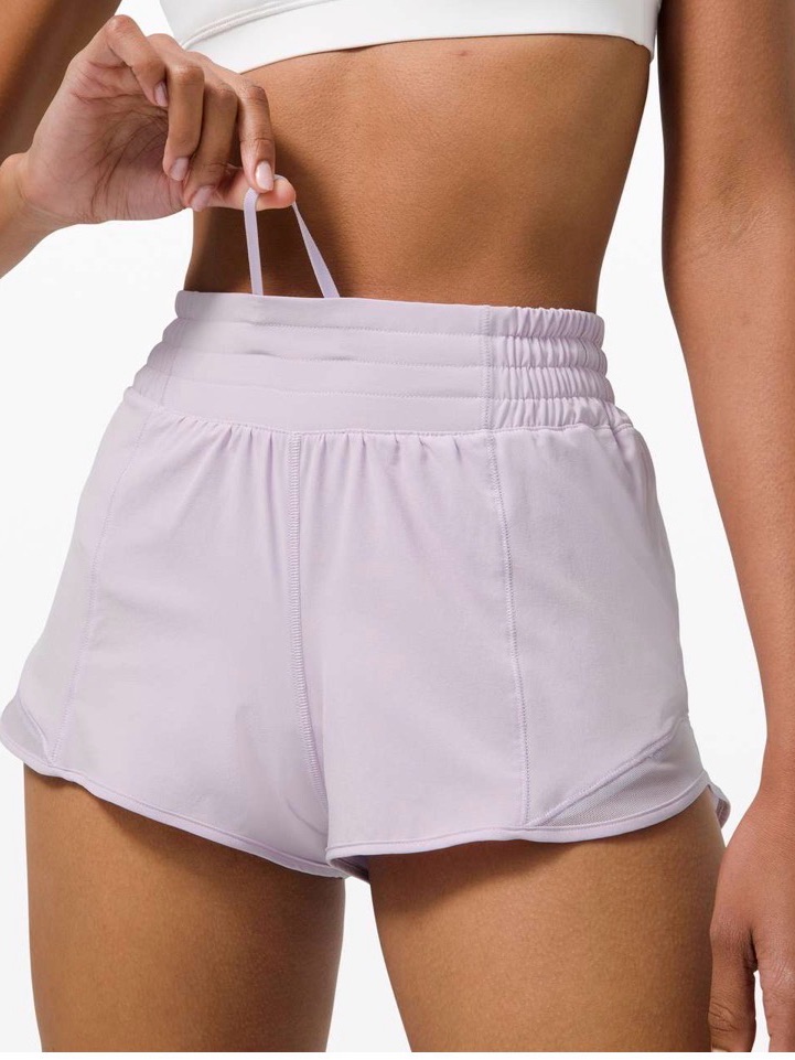 Lululemon Hotty Hot Short *High-Rise 2.5" Lavender Dew - Size 12